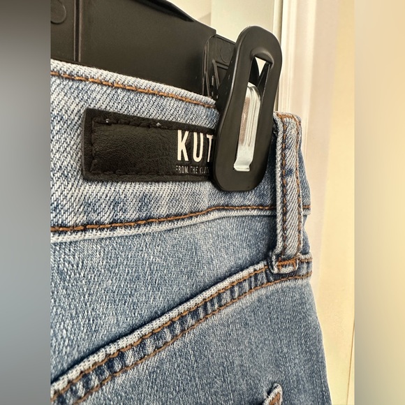 EUC🖤Kut from the Kloth Elizabeth Fab Ab High Waisted Ankle Straight Leg 0 - Picture 5 of 8